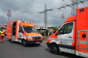 Schwerer Bus Unfall Koeln Porz Gremberghoven Neuenhofstr P021